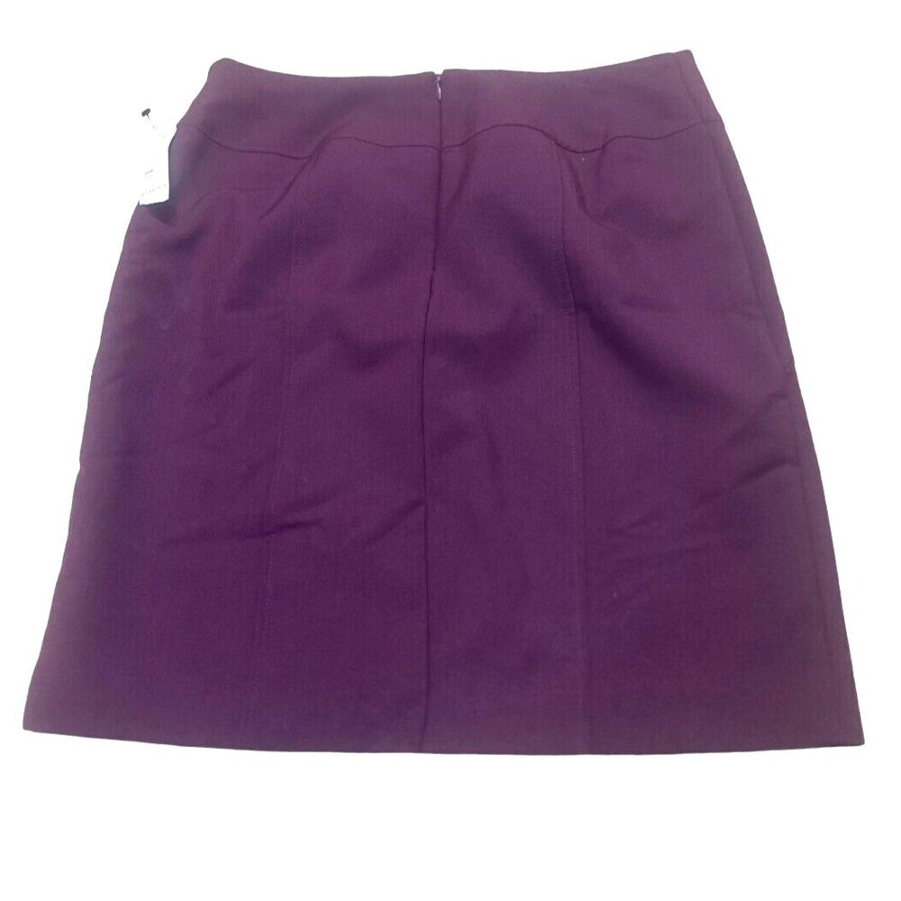 Potent Purple Skirt NWT 10 Petite Women lined corpcore Worthington old money